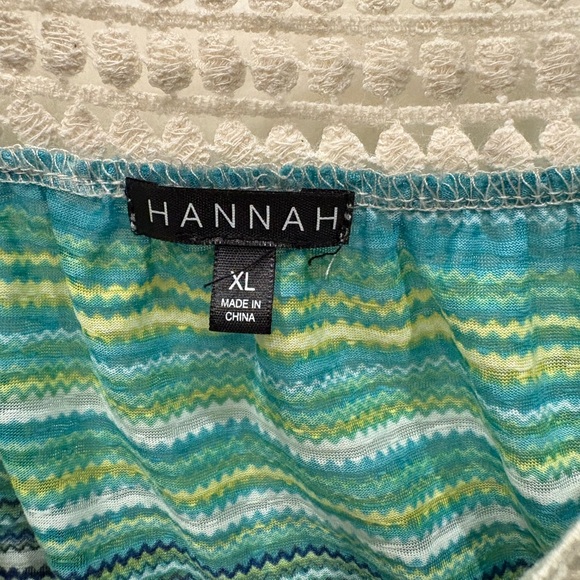 GUC XL Striped Multicolor Women's Top - Picture 2 of 2